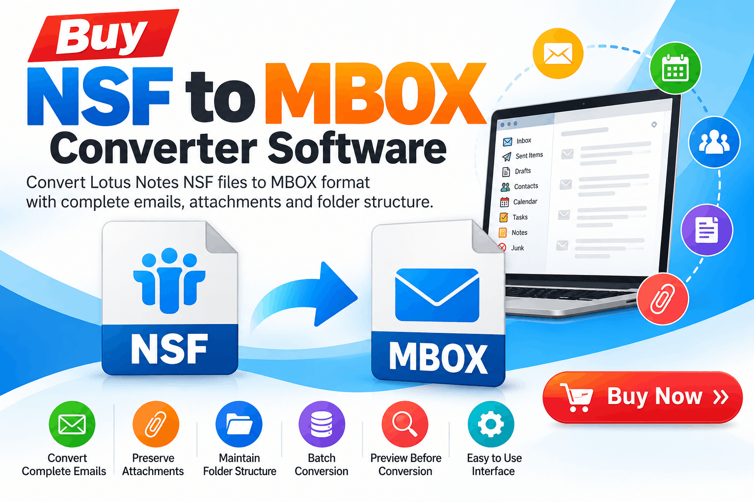 Buy NSF to MBOX Converter Software: A Complete Guide for Secure Email Migration