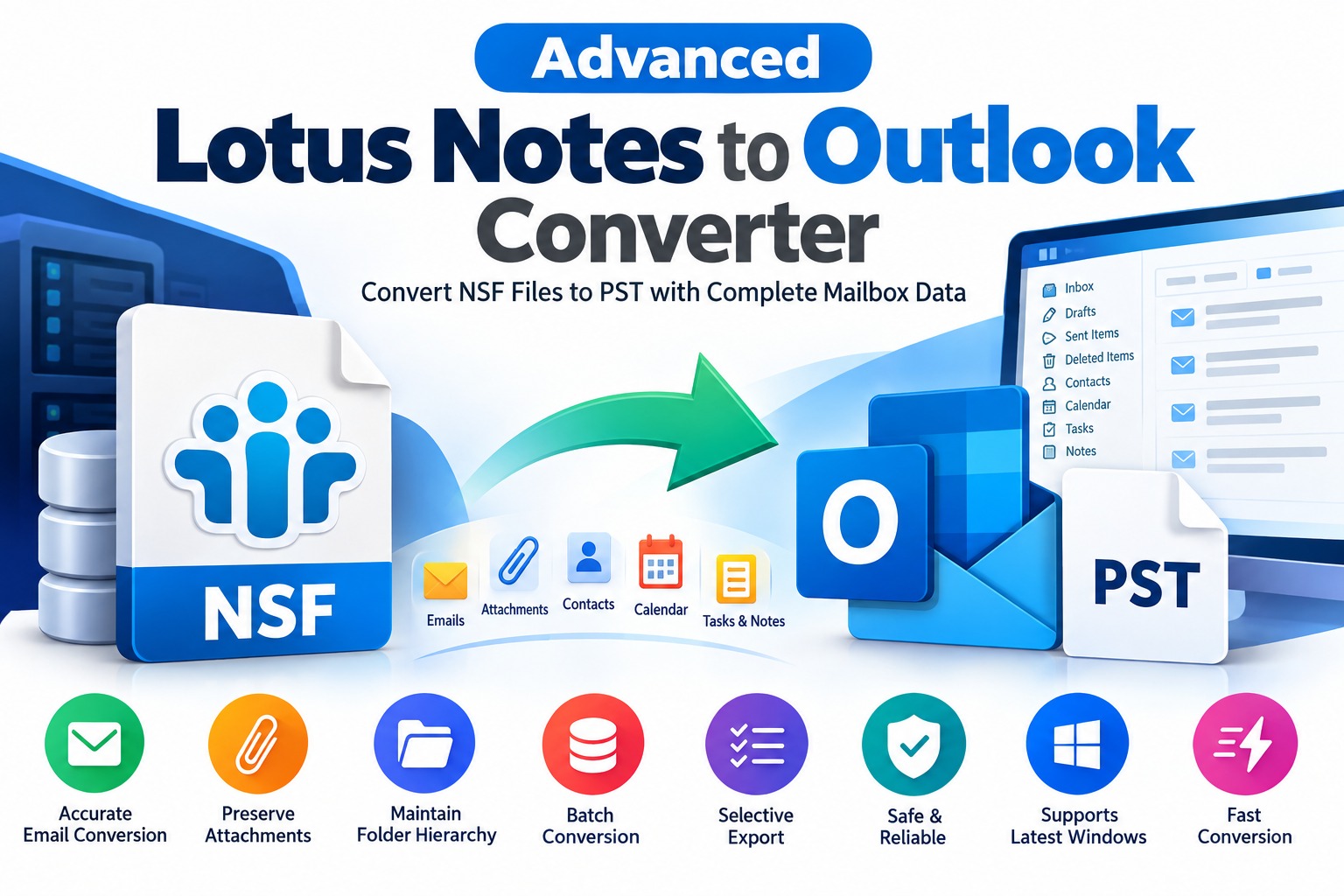 Advanced Lotus Notes to Outlook Converter: A Complete Guide to Email Migration