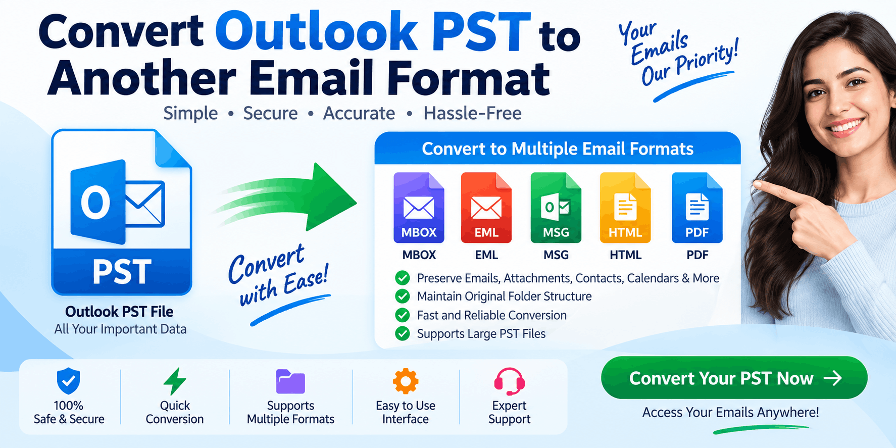 How to Convert Outlook PST to Another Email Format: A Complete Guide