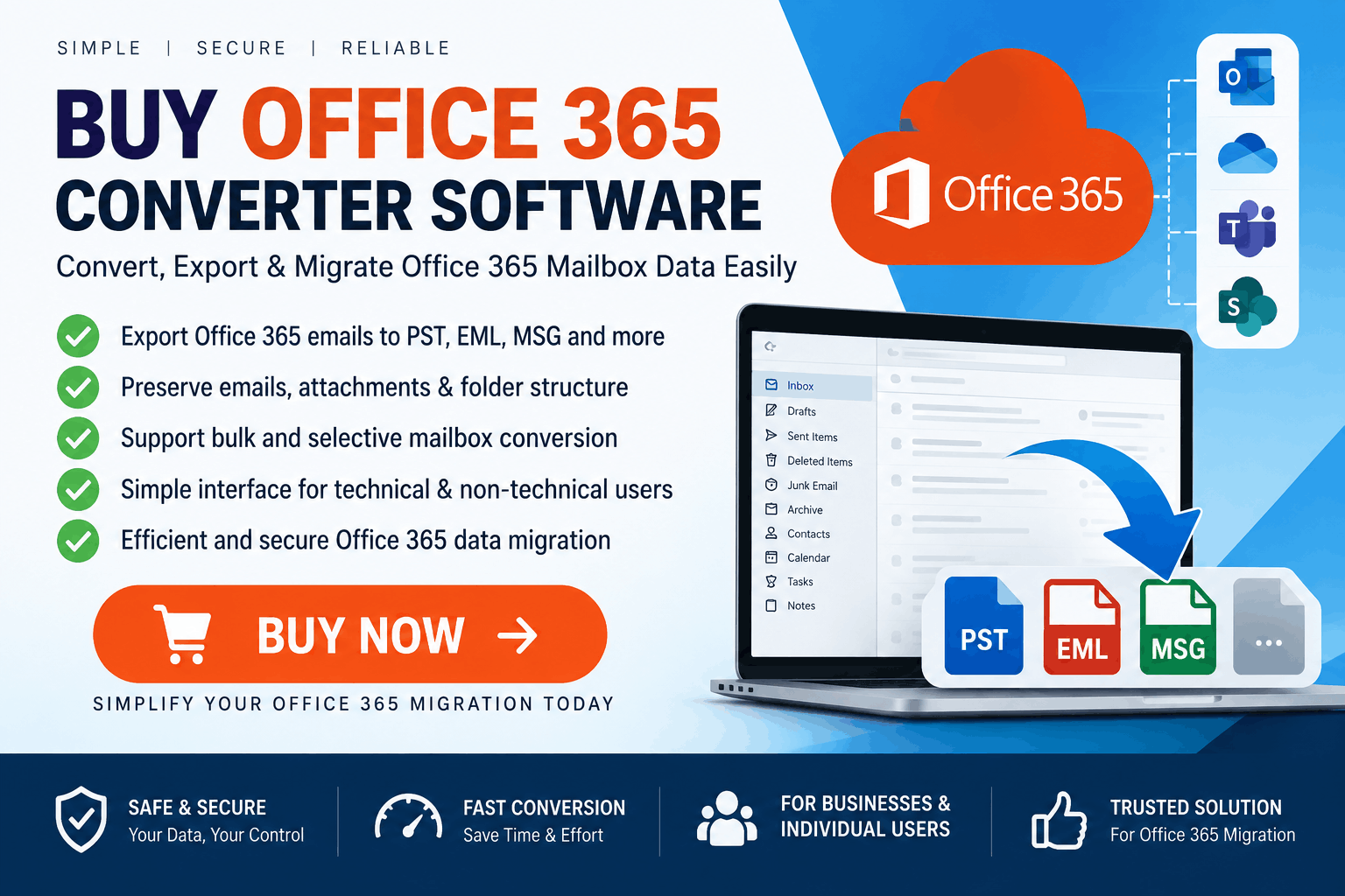 Buy Office 365 Converter Software - A Complete Guide for Secure Email Migration