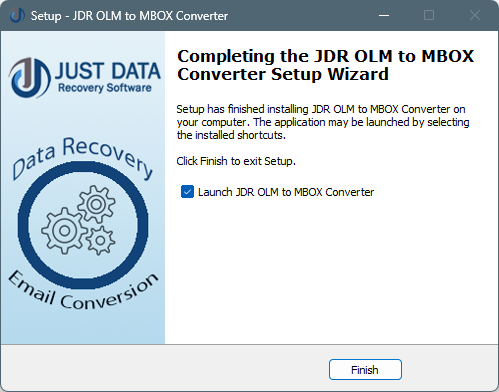 STEP-4 : JDR EDB to PST Converter Software STEP-4 : JDR OLM to MBOX Converter Software