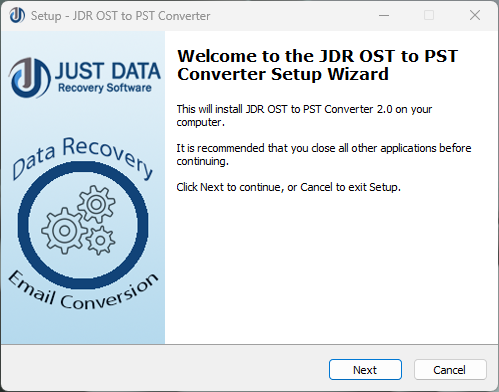 STEP-1 : JDR EDB to PST Converter Software STEP-1 : JDR OST to PST Converter Software