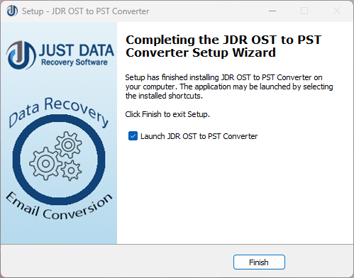 STEP-4 : JDR OST to PST Converter Software